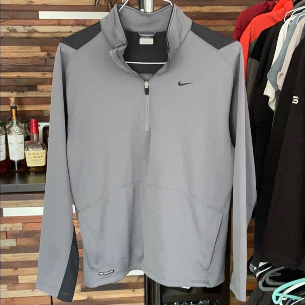 Nike half zip pull over
